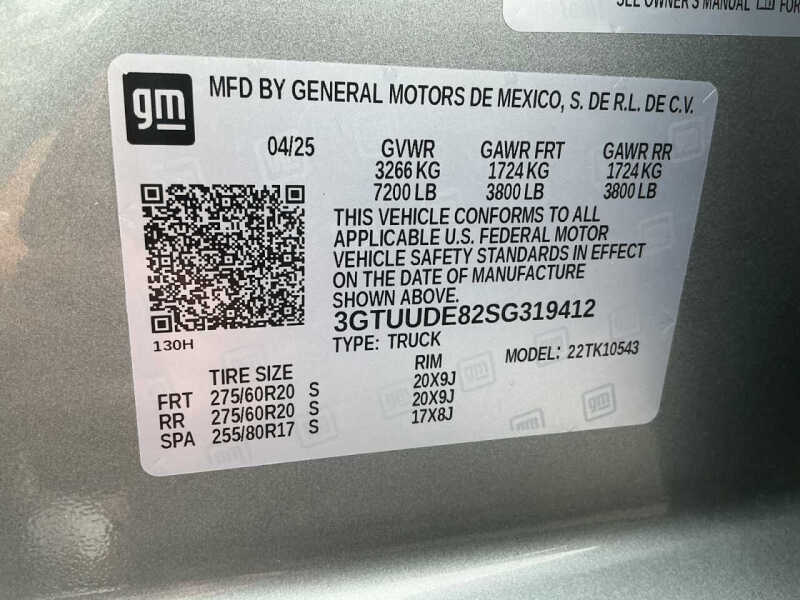 2025 GMC Sierra 1500