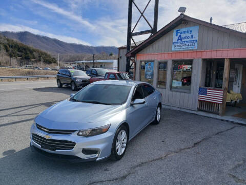 2017 Chevrolet Malibu for sale at FAMILY AUTO II in Pounding Mill VA