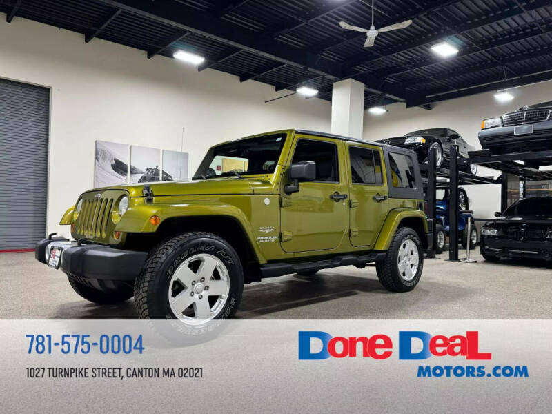 2010 Jeep Wrangler Unlimited for sale at DONE DEAL MOTORS in Canton MA