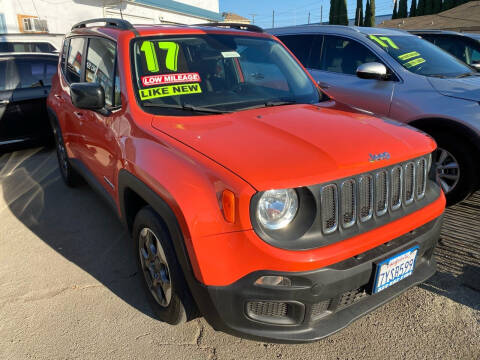 2017 Jeep Renegade for sale at CAR GENERATION CENTER, INC. in Los Angeles CA