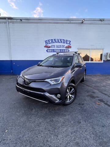 2017 Toyota RAV4 for sale at Hernandez Auto Sales in Pawtucket RI