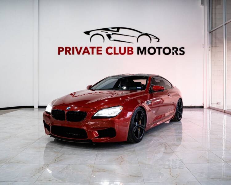 2017 BMW M6 for sale at Private Club Motors in Houston TX