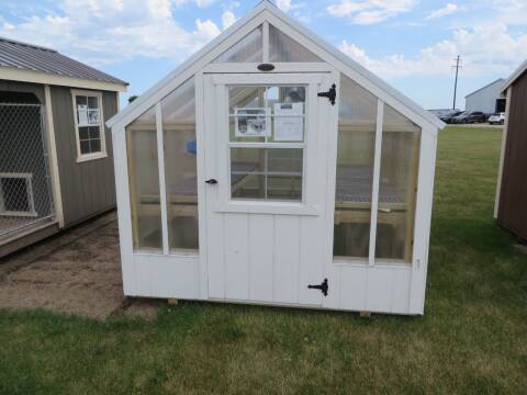 2024 Spring Valley Sheds 8x10 Greenhouse for sale at Hinkle Auto Sales - Sheds in Mount Pleasant IA