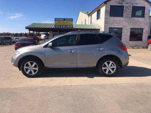 2010 Nissan Murano for sale at Drivers Choice in Bonham TX