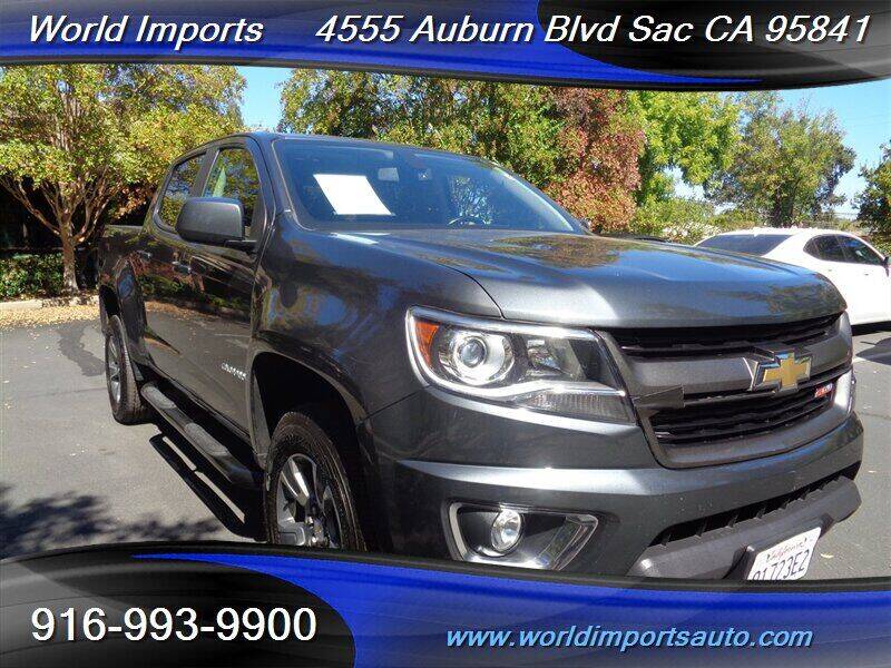 2016 Chevrolet Colorado for sale at World Imports in Sacramento CA