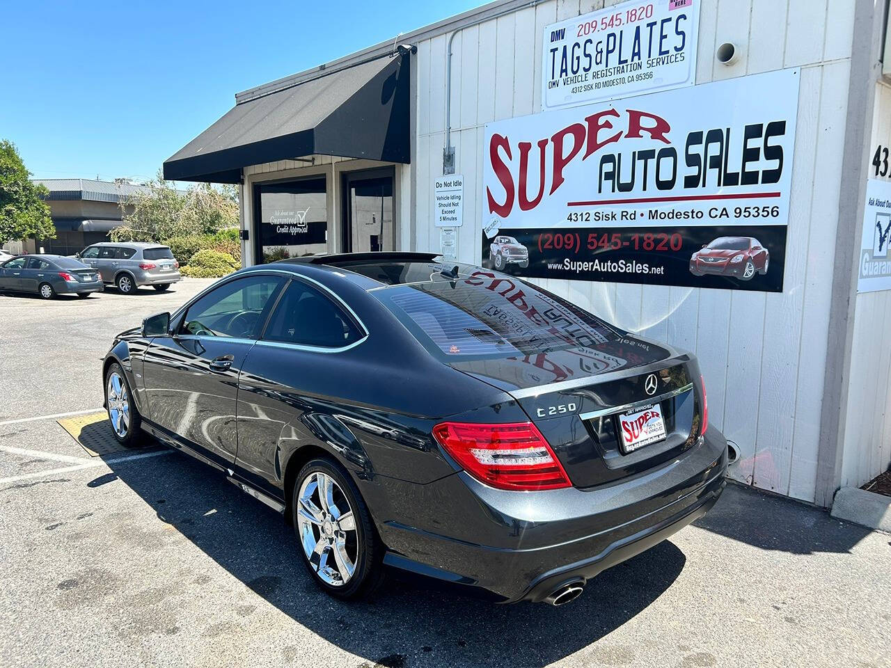 2012 Mercedes-Benz C-Class for sale at Super Auto Sales Modesto in Modesto, CA