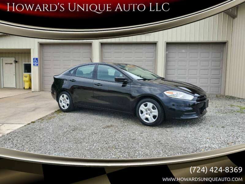 2015 Dodge Dart for sale at Howard's Unique Auto LLC in Mount Pleasant PA