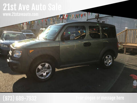 2005 Honda Element for sale at 21st Ave Auto Sale in Paterson NJ