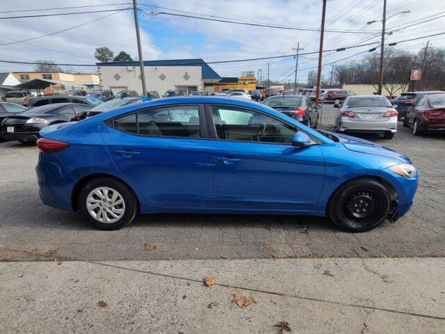 2017 Hyundai ELANTRA for sale at DAGO'S AUTO SALES LLC in Dalton, GA