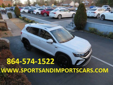 2022 Volkswagen Taos for sale at Sports & Imports INC in Spartanburg SC