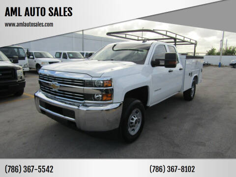 2018 Chevrolet Silverado 2500HD for sale at AML AUTO SALES - Utility Trucks in Opa-Locka FL