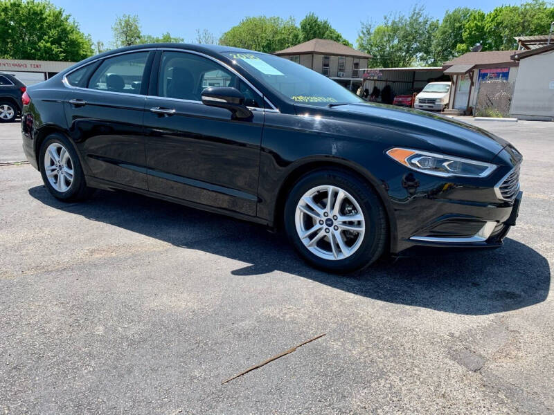 2018 Ford Fusion for sale at Fernando's Auto Sales LLC. in Dallas TX