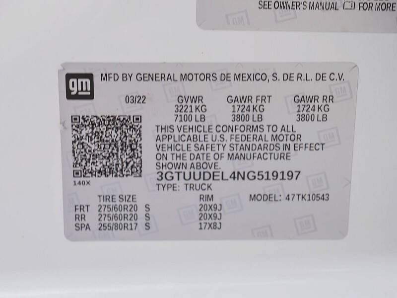 2022 GMC Sierra 1500