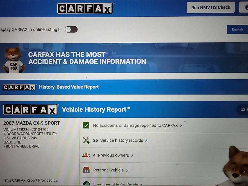 2007 Mazda CX-9 Sport