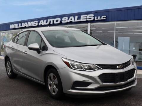 2016 Chevrolet Cruze for sale at Williams Auto Sales, LLC in Cookeville TN
