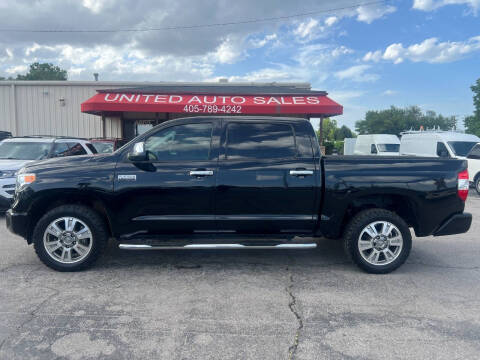 2015 Toyota Tundra for sale at United Auto Sales in Oklahoma City OK