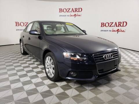 2012 Audi A4 for sale at BOZARD FORD in Saint Augustine FL