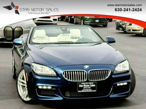 2015 BMW 6 Series for sale at Star Motor Sales in Downers Grove IL