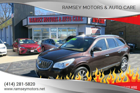 2016 Buick Enclave for sale at Ramsey Motors & Auto Care in Milwaukee WI