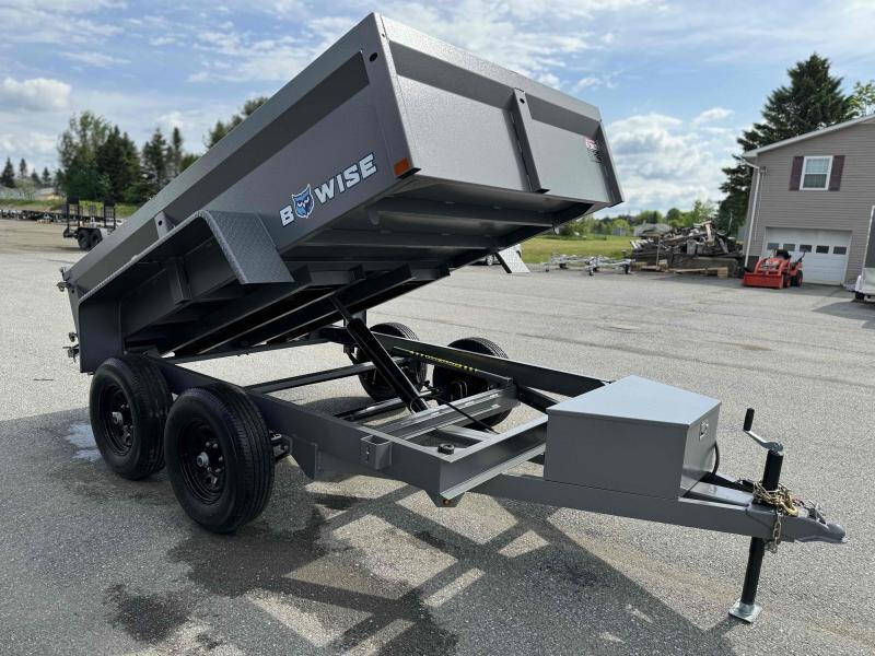 2025 BWISE 6x10 Dump Trailer 10K w/ Ramps