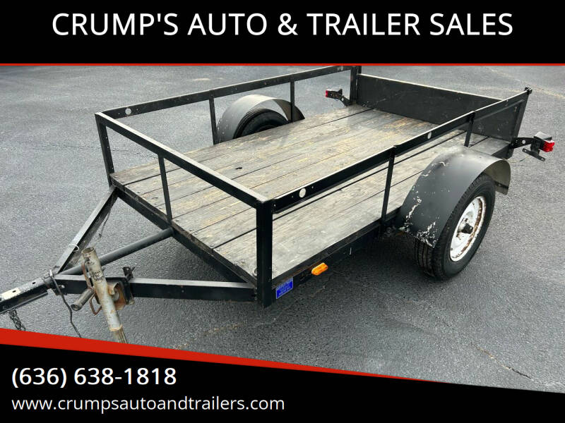 2015 Utility Trailer 8’ Utility Trailer for sale at CRUMP'S AUTO & TRAILER SALES in Crystal City MO