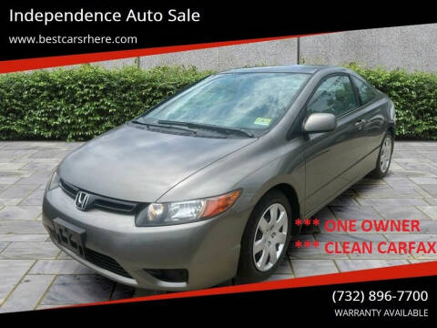 2008 Honda Civic for sale at Independence Auto Sale in Bordentown NJ