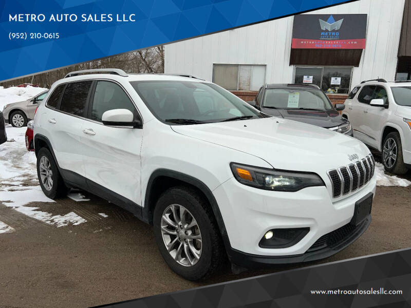 2019 Jeep Cherokee for sale at METRO AUTO SALES LLC in Lino Lakes MN