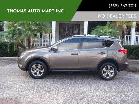 2015 Toyota RAV4 for sale at Thomas Auto Mart Inc in Dade City FL
