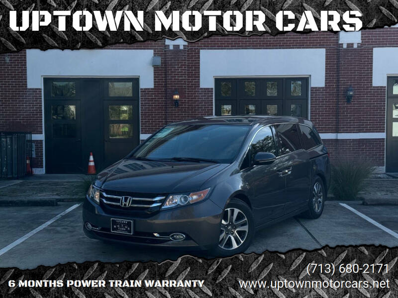 2016 Honda Odyssey for sale at UPTOWN MOTOR CARS in Houston TX