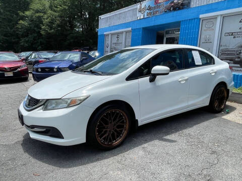 2014 Honda Civic for sale at 4 Brothers Auto Sales LLC in Brookhaven GA