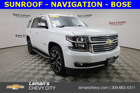 2017 Chevrolet Tahoe for sale at Leman's Chevy City in Bloomington IL