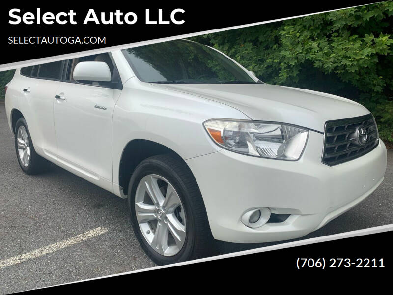 2010 Toyota Highlander for sale at Select Auto LLC in Ellijay GA