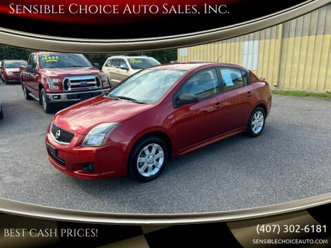 2011 Nissan Sentra for sale at Sensible Choice Auto Sales, Inc. in Longwood FL