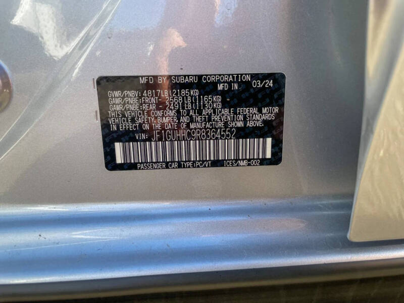 2024 Subaru Impreza RS