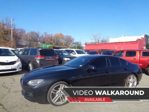 2013 BMW 6 Series for sale at RVA MOTORS in Richmond VA