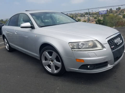2008 Audi A6 for sale at Trini-D Auto Sales Center in San Diego CA