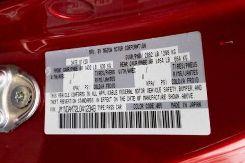 2020 Mazda MX-5 Miata RF Grand Touring