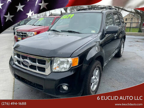 2010 Ford Escape for sale at 6 Euclid Auto LLC in Bristol VA