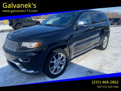 2014 Jeep Grand Cherokee for sale at Galvanek's in Cadillac MI