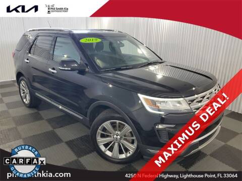 2019 Ford Explorer for sale at PHIL SMITH AUTOMOTIVE GROUP - Phil Smith Kia in Lighthouse Point FL