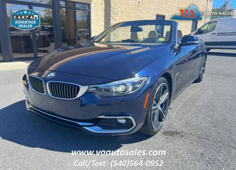 2018 BMW 4 Series for sale at Va Auto Sales in Harrisonburg VA