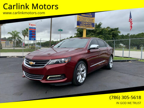 2017 Chevrolet Impala for sale at Carlink Motors in Miami FL