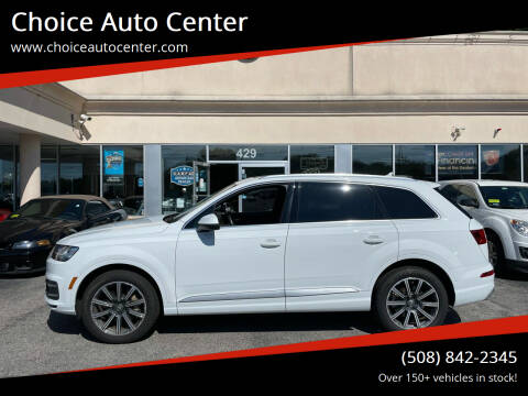 2017 Audi Q7 for sale at Choice Auto Center in Shrewsbury MA