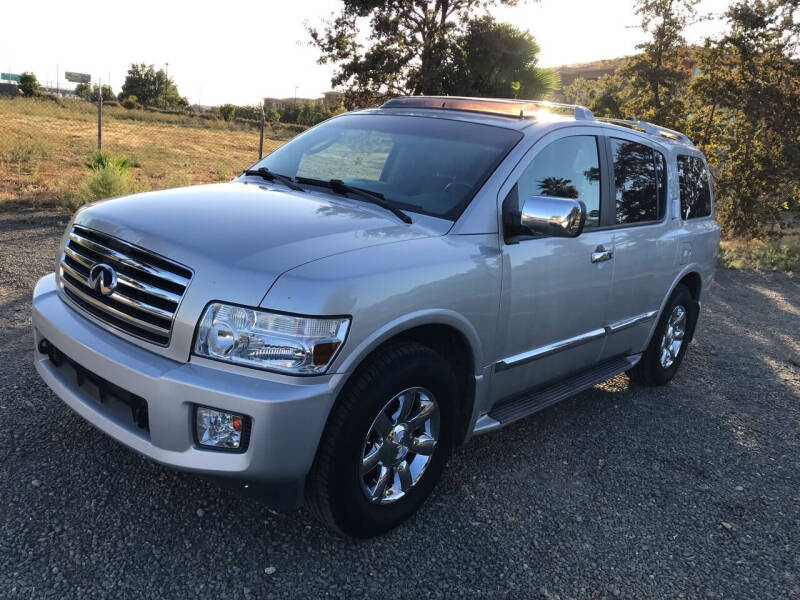 2005 Infiniti QX56 for sale at Quintero's Auto Sales in Vacaville CA