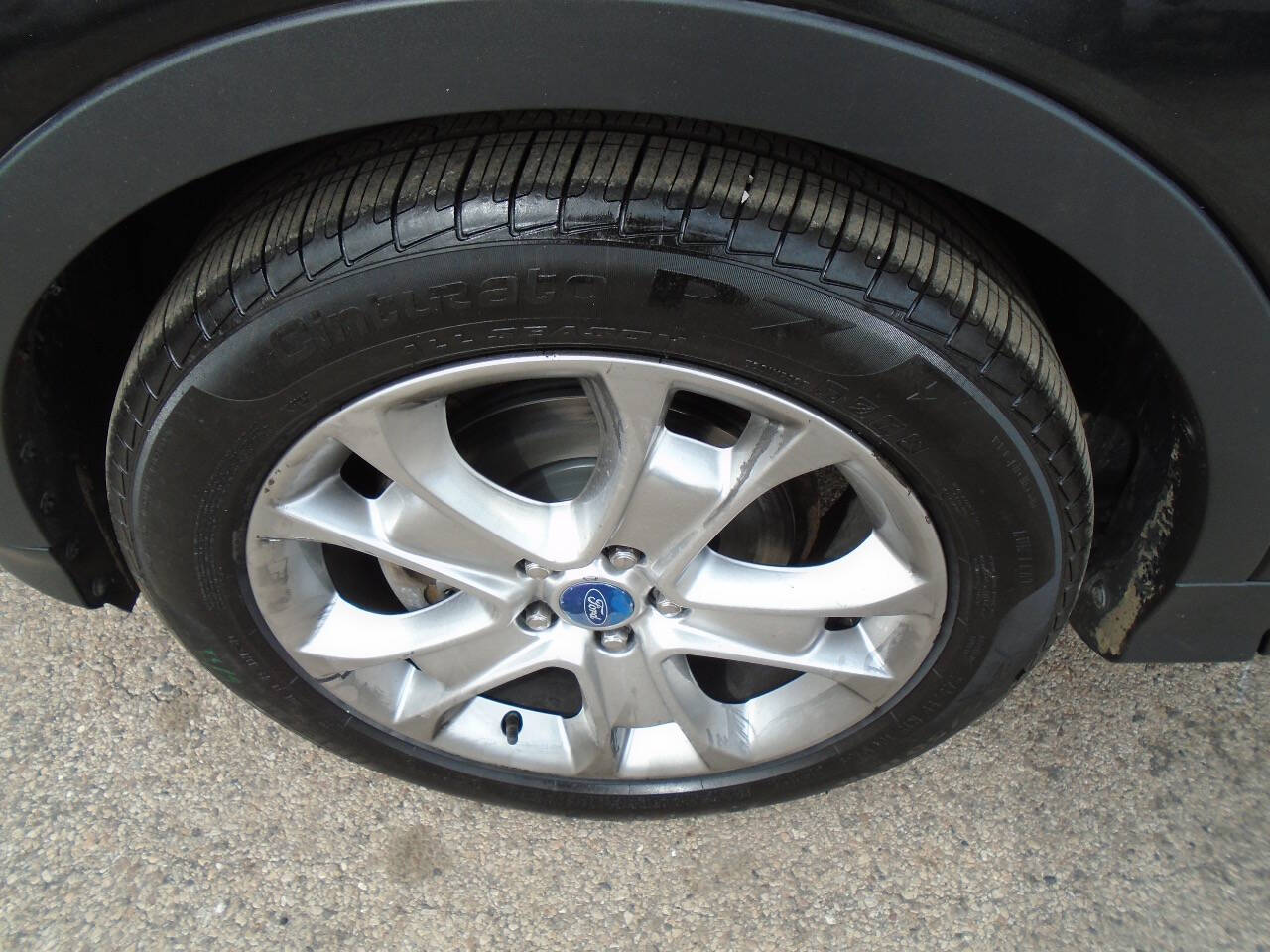 Black 2013 Ford Escape SEL AWD SEL 4dr SUV 10