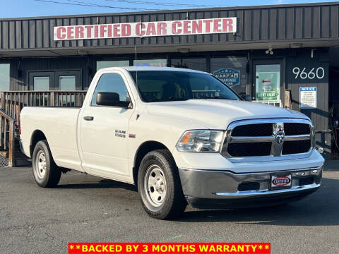 2016 RAM 1500 for sale at CERTIFIED CAR CENTER in Fairfax VA