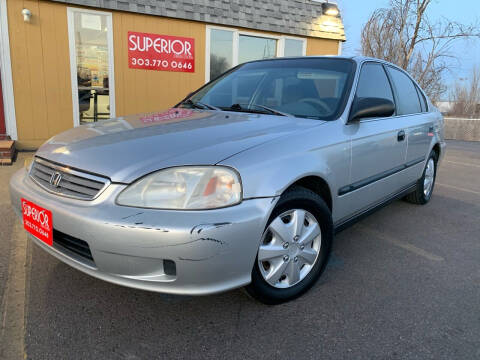 1999 Honda Civic for sale at Superior Auto Sales, LLC in Wheat Ridge CO