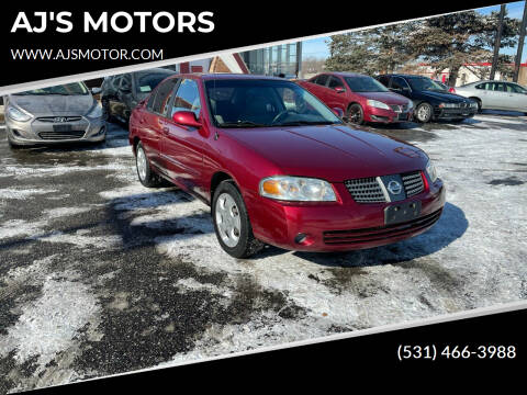 2004 Nissan Sentra for sale at AJ'S MOTORS in Omaha NE