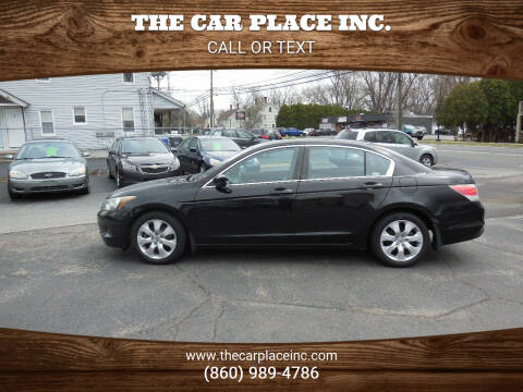 2009 Honda Accord for sale at THE CAR PLACE INC. in Somersville CT