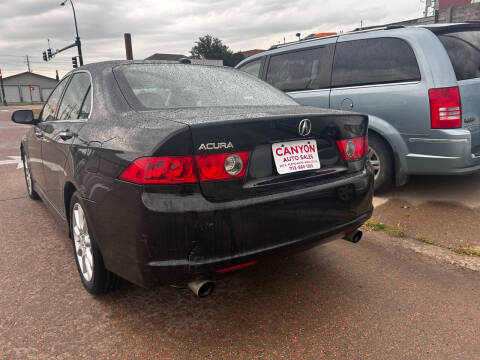 2008 Acura TSX for sale at Canyon Auto Sales LLC in Sioux City IA